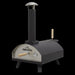 Dellonda Portable Wood-Fired 14" Pizza Oven and Smoking Oven Black/Stainless Steel Dellonda  - Dynamic Drive