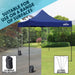 Dellonda Premium 3 x 3m Pop-Up Gazebo - Blue Dellonda  - Dynamic Drive