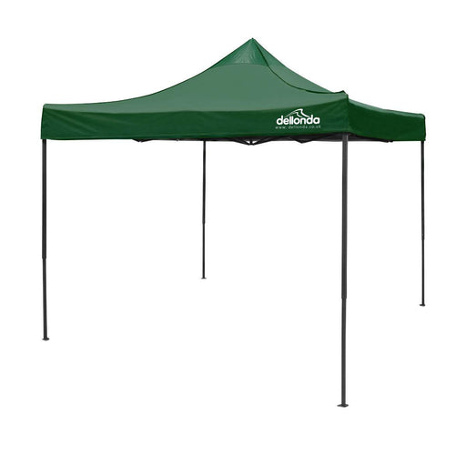 Dellonda Premium 3 x 3m Pop-Up Gazebo - Dark Green - UK Camping And Leisure