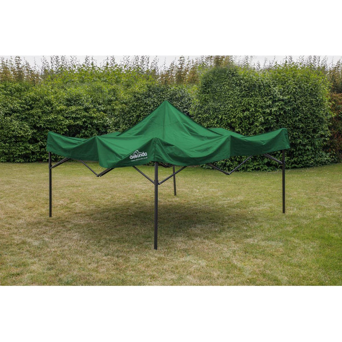 Dellonda Premium 3 x 3m Pop-Up Gazebo - Dark Green Dellonda  - Dynamic Drive