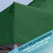 Dellonda Premium 3 x 3m Pop-Up Gazebo - Dark Green Dellonda  - Dynamic Drive