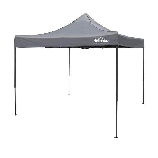 Dellonda Premium 3 x 3m Pop-Up Gazebo - Grey UK Camping And Leisure