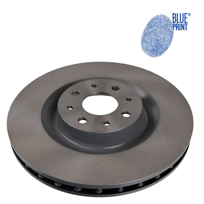 Pair of Front Brake Disc Fits Lancia Delta Chrysler Delta Blue Print ADA104364