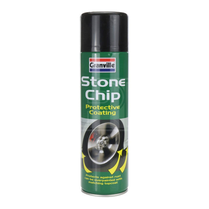 Granville Stone Chip Protective Coating - Black - 500ml