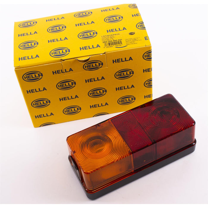 HELLA Combination Rear Tail Light Lamp 2SD 002 582-021 Right Genuine Hella  - Dynamic Drive