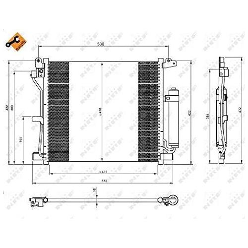 NRF Condenser 350226