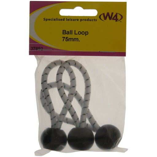 MDS1203 W4 Ball loops 75mm pack of 3 37692 W4  - Dynamic Drive