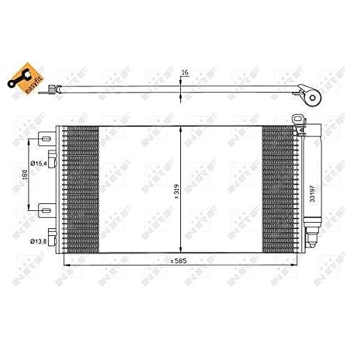 NRF Condenser 35481