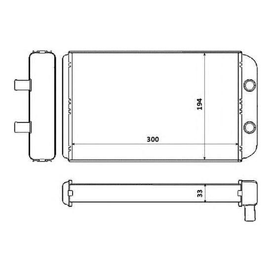 NRF Heater Radiator 53562