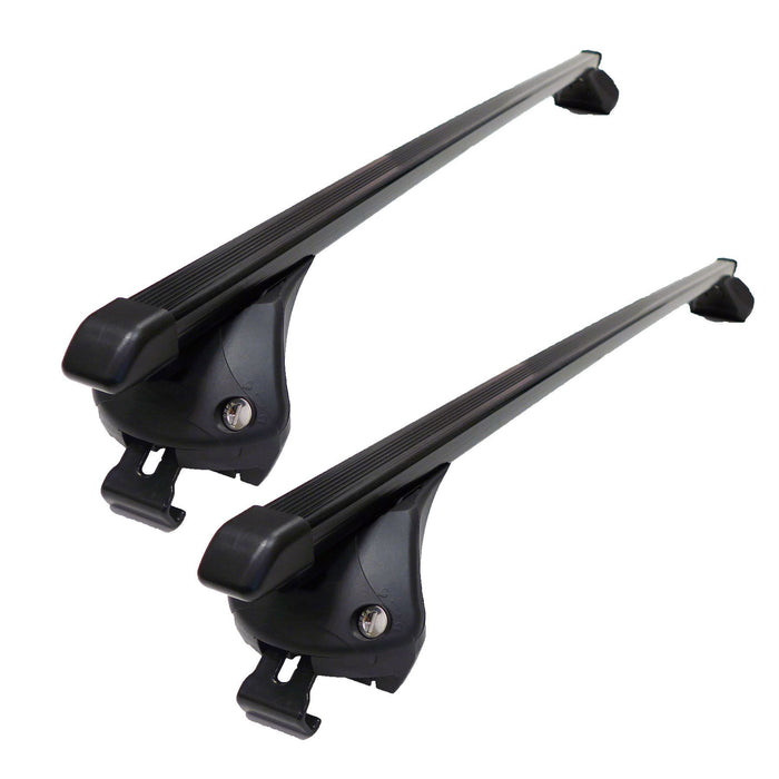 Locking Summit Roof Rack Cross Bars fits A3 2004-2016 Sportback 5 door