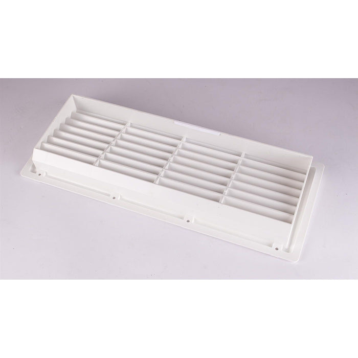 2x MPK Recessed Caravan Motorhome White Fridge Air Vent L375 X W150 5039.2W MPK  - Dynamic Drive