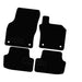 Fully Tailored Black Carpet Car Mats for Audi A3 Sept 12> Set of 4 With 4 Clips UKB4C  - Dynamic Drive