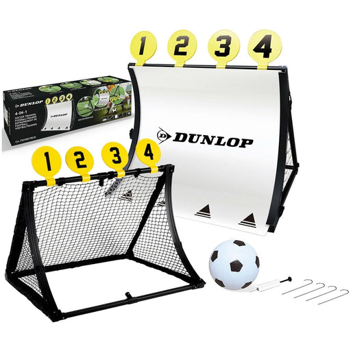 Dunlop 4 In 1 Garden Football Net Set Dunlop  - Dynamic Drive