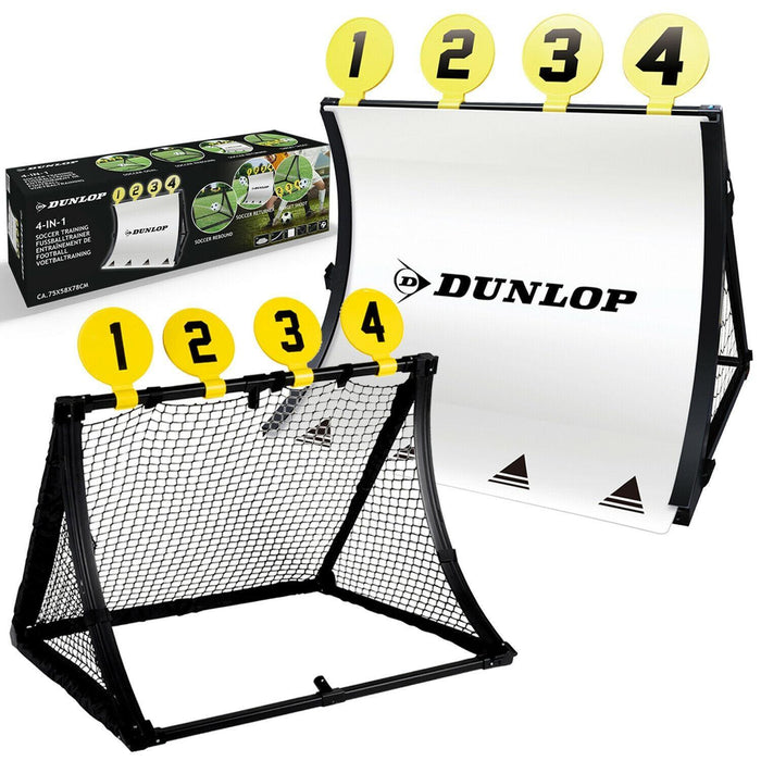 Dunlop 4 In 1 Garden Football Net Set Dunlop  - Dynamic Drive