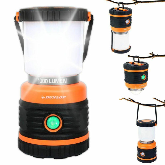 Dunlop Camping Lantern 1000 Lumens Dunlop  - Dynamic Drive