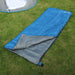 Dunlop Single Blankets Sleeping Bag 190 X 75 cm Summer 1 Person Sleeping Bag UK Camping And Leisure