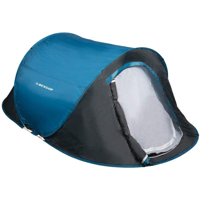 Dunop 2-3 Man Tent with Porch Dunlop  - Dynamic Drive