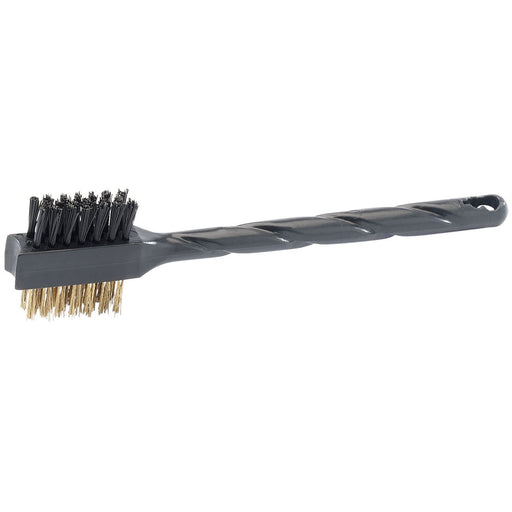 Draper Brass and Nylon Wire Brush, 175mm 26318 Draper  - Dynamic Drive