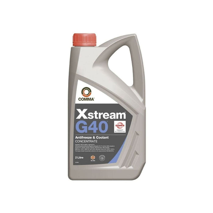 Comma Xstream G40 Antifreeze & Coolant - Concentrated - 2 Litre