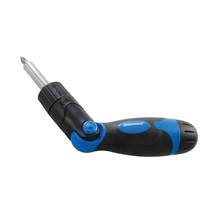 Silverline Multi-Bit Ratchet Screwdriver 3-Way