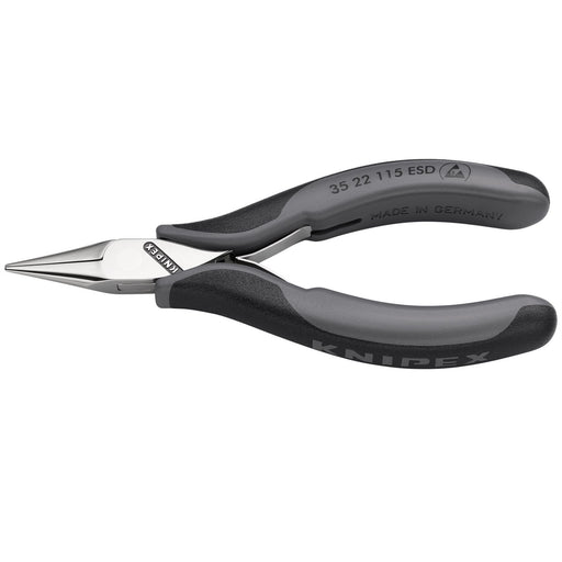 Draper Knipex 35 22 115 ESD Flat Round Jaw Electrostatic Pliers, 115mm 37067 Draper  - Dynamic Drive