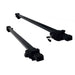 Aluminium Locking Roof Rack Cross Bars fits Nissan X-Trail with raised rails UKB4C  - Dynamic Drive