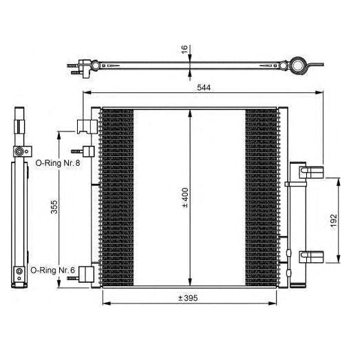 NRF Condenser 350048