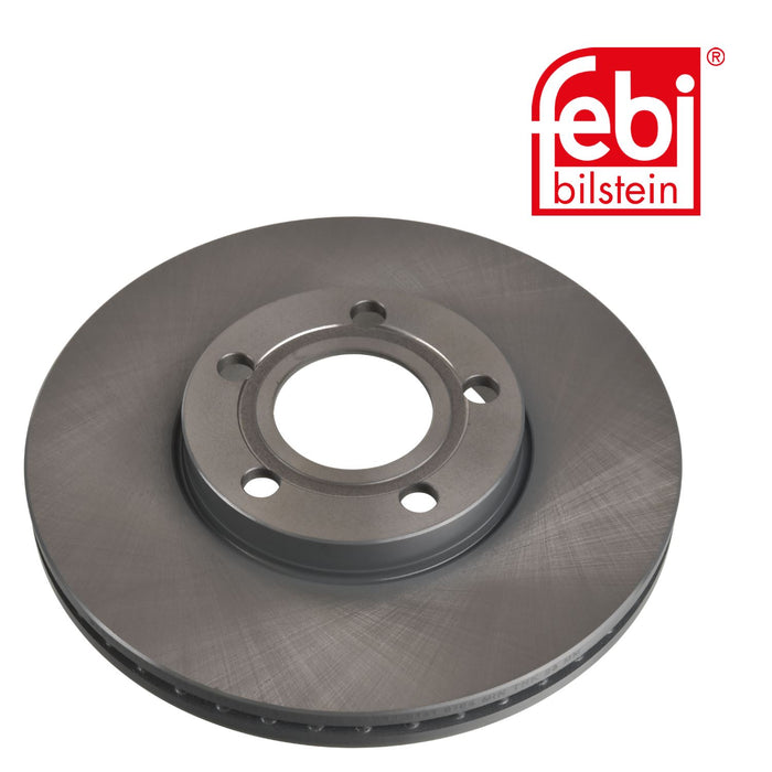 Pair of Febi Front Vented Brake Discs for VW Passat  8E0615301C Febi Bilstein  - Dynamic Drive