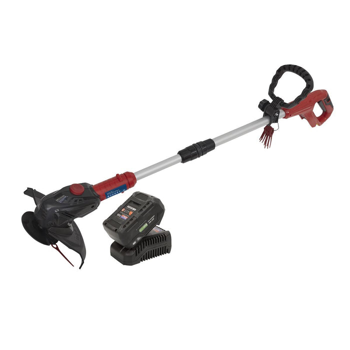 Sealey Strimmer Cordless 20V SV20 Series with 4Ah Battery & Charger CS20VCOMBO4 Sealey  - Dynamic Drive