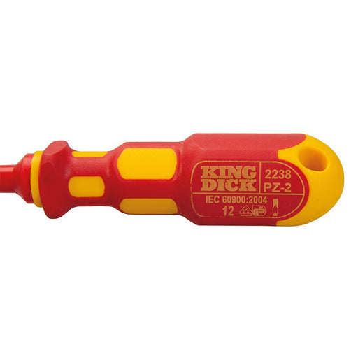 King Dick VDE Screwdriver PZ2 - 6 x 100mm King Dick  - Dynamic Drive