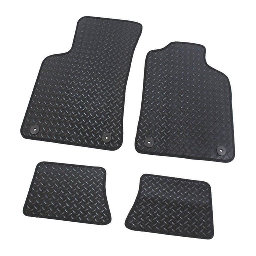 Fully Tailored Black Carpet Car Mats for Audi Tt 99-06 Set of 4 With 4 Clips UKB4C  - Dynamic Drive