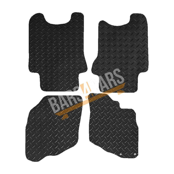 Tailored Rubber Car Mats for Honda Jazz 02- 08 Fixing Rings Set of 4 2 Clips UKB4C  - Dynamic Drive