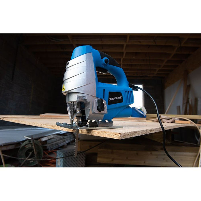 Silverline 710W Laser Jigsaw 710W Silverline  - Dynamic Drive