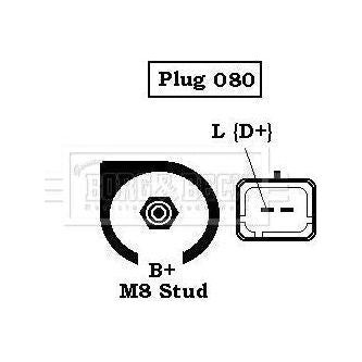 Genuine Borg & Beck Alternator fits Renault Clio Espace Trafic BBA2082