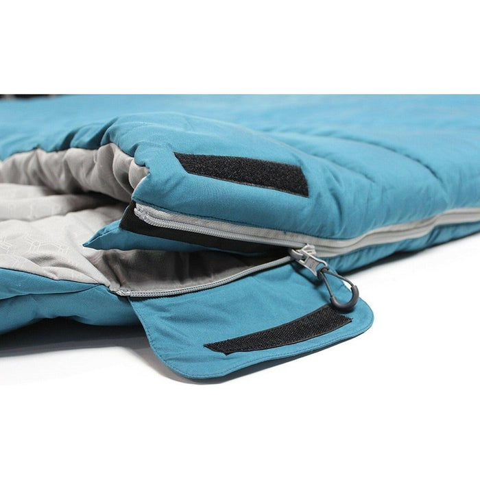 Outdoor Revolution Sun Star Single 400 Sleeping Bag DL Blue Coral