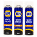 3x NAPA High Performance White Lithuim Grease 500ml Lubrication Spray Aerosol Napa  - Dynamic Drive