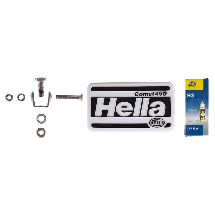 Hella Halogen-Front Fog Light Comet 550 12V 1ND 005 700-441 Hella  - Dynamic Drive