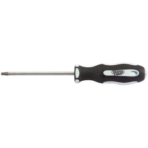 Draper TX-STAR Security Soft Grip Screwdriver, T20T x 100mm 35143 Draper  - Dynamic Drive