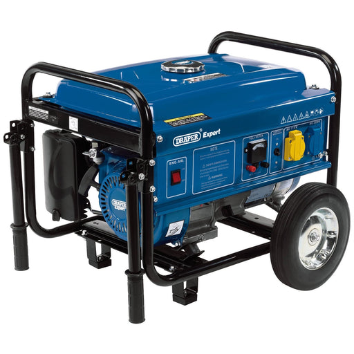 Draper Petrol Generator with Wheels, 2500W 87088 Draper  - Dynamic Drive