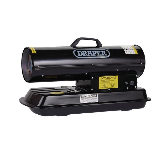 Draper 230V Diesel and Kerosene Space Heater, 51,200 BTU/15kW 04174 Draper  - Dynamic Drive