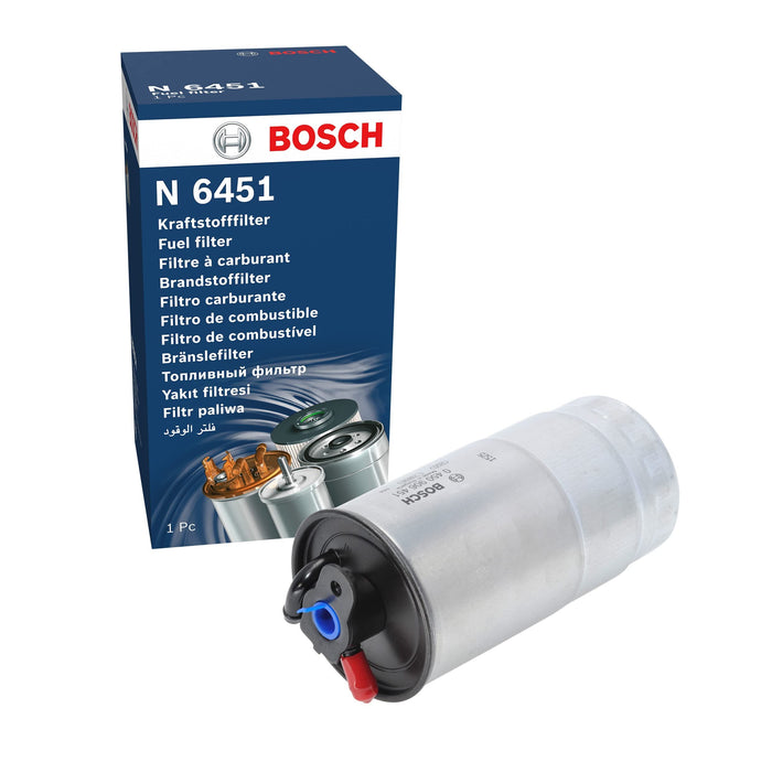 Bosch Car Fuel Filter N6451 fits Land Rover Range Rover TD - 3.0 - 02-09 0450906