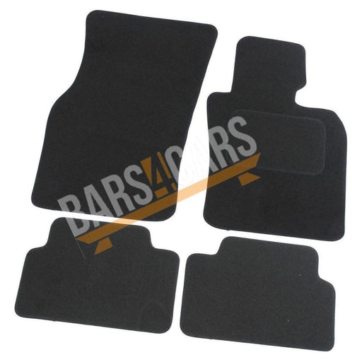 Tailored Black Yellow Trim Carpet Mats fits Mini 15-18 5 Door Version (F55) 15 16 17 18 UKB4C  - Dynamic Drive