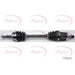 APEC Driveshaft ADS1569L fits Nissan Apec  - Dynamic Drive