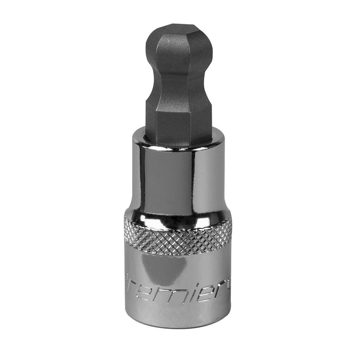 Sealey Ball-End Hex Socket Bit 12mm 1/2"Sq Drive SBBH010