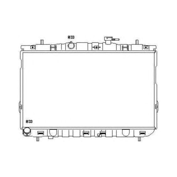 NRF Radiator 53355