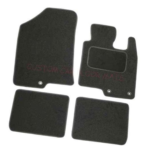 Fully Tailored Black Carpet Car Mats for Hyundai I40 Set of 4 With 3 Clips UKB4C  - Dynamic Drive