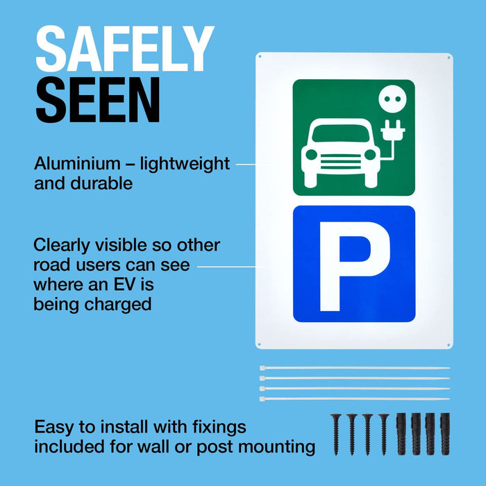 Ring Automotive REVA107 EV charging sign