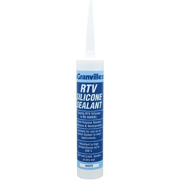 Granville RTV Silicone Cartridge - White - 310ml