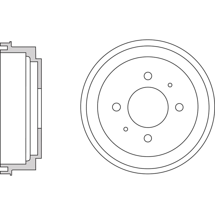 Apec Brake Drum Rear Fits Mitsubishi Colt Lancer Proton 1.3 1.5 Compact Jumbuck