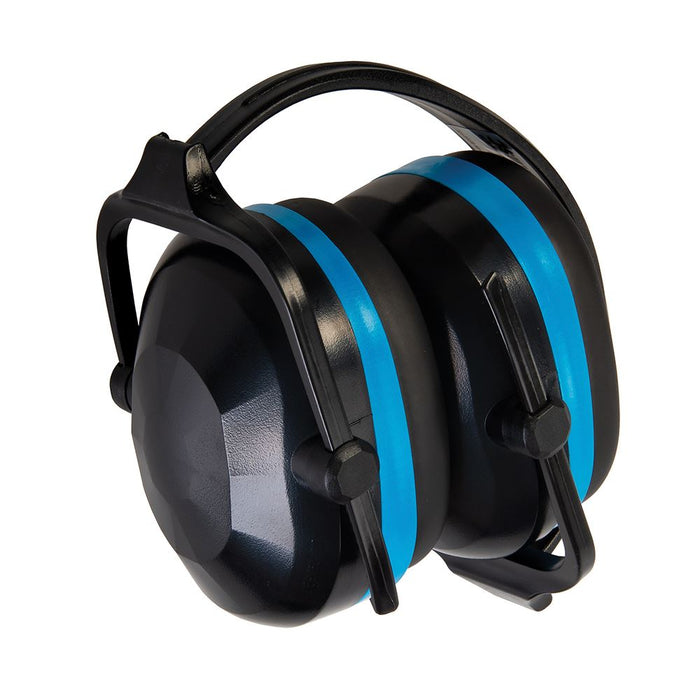 Silverline Folding Ear Defenders SNR 29dB H=29dB M=28dB L=20dB